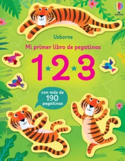 Mi primer libro de pegatinas · 1 2 3