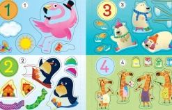 Mi primer libro de pegatinas · 1 2 3
