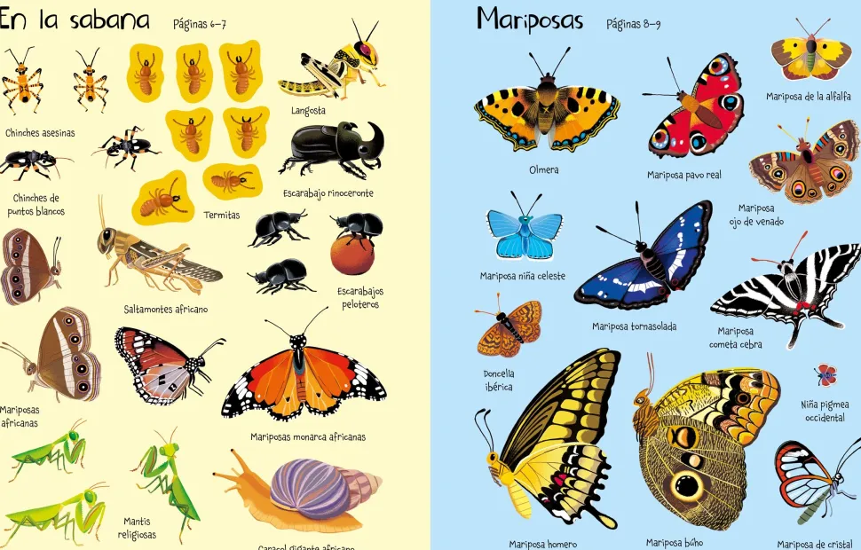 Mi primer libro de pegatinas · Bichitos