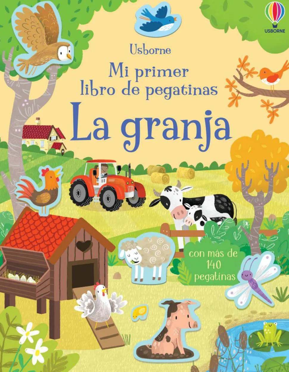 Mi primer libro de pegatinas · La granja