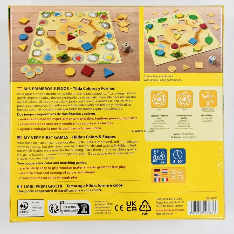 Mis primeros juegos - Tilda Colores y Formas · HABA