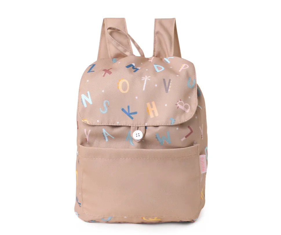 Mochila pequeña tela Funny Letters