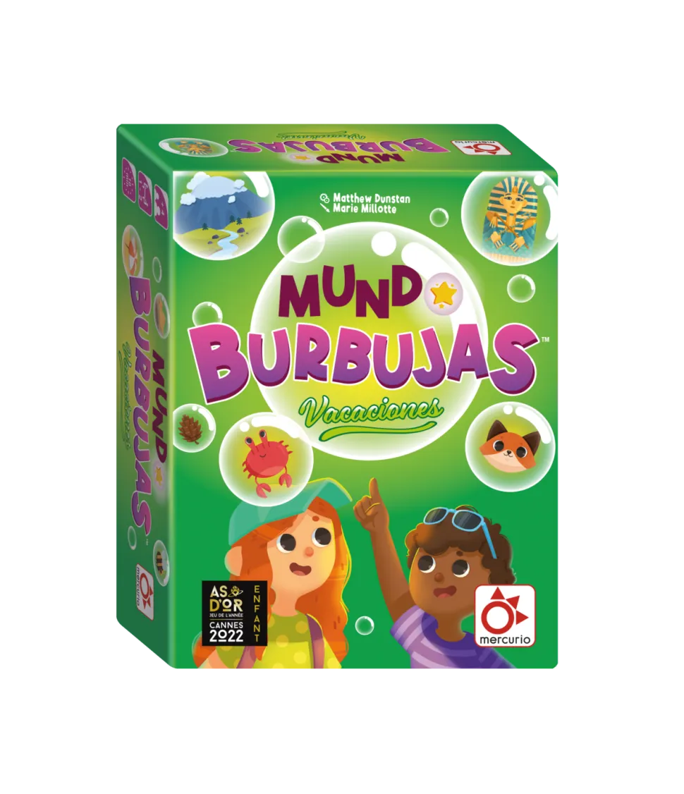 Mundo Burbujas Vacaciones · Mercurio