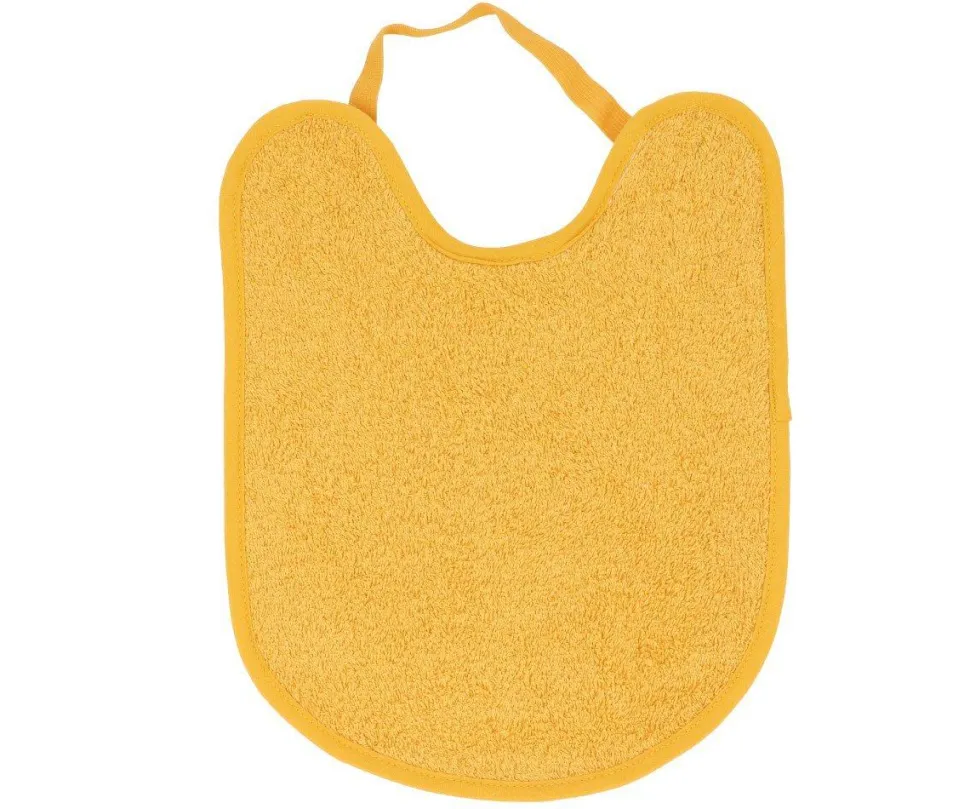 Pack 4 Baberos Rizo Blue/Mustard/Rosa/Malva · Tutte