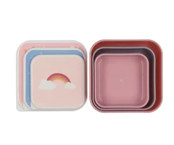 Pack 3 Cajas Almuerzo Magical Unicorn