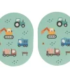 Parche termoadhesivo para ropa 2 uds Trucks