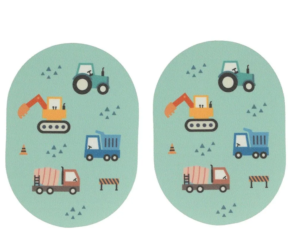 Parche termoadhesivo para ropa 2 uds Trucks