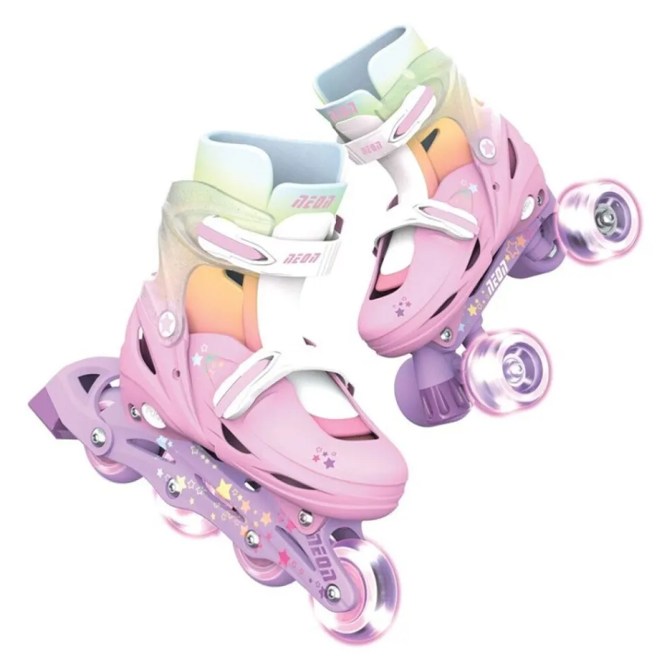 Patines Combo Neon Rainbow · Yvolution