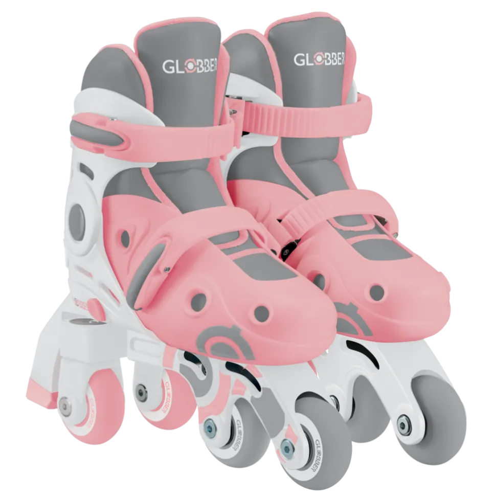 Patines en linea 2 Rosa pastel · Globber