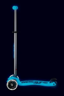 Patinete Maxi Deluxe Glow LED · Azul