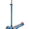 Patinete Maxi Deluxe LED · Azul Caribe
