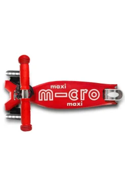 Patinete Maxi Deluxe LED · Rojo