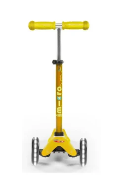 Patinete Mini Deluxe LED · Amarillo