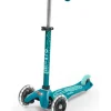 Patinete Mini Deluxe LED · Aqua