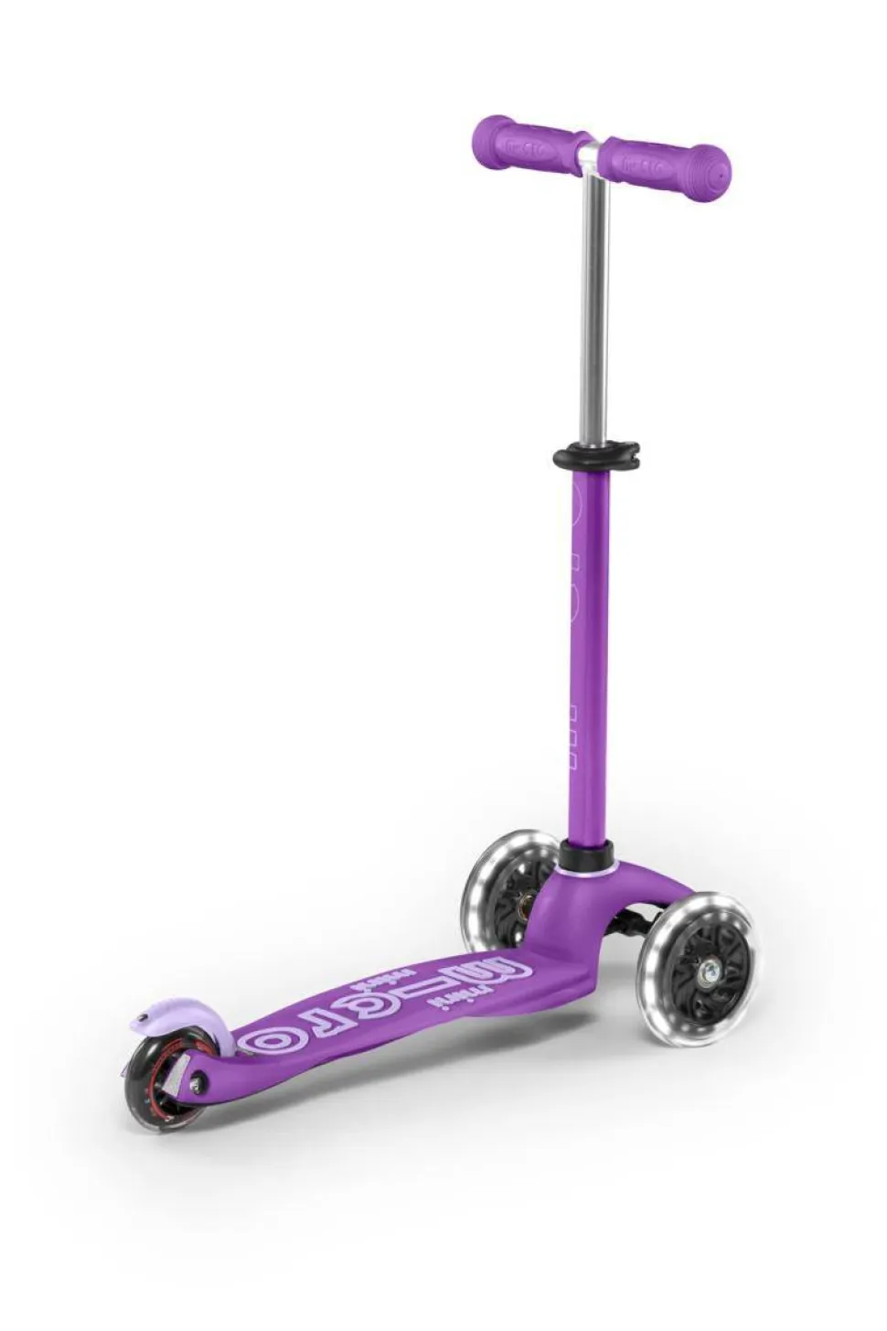 Patinete Mini Deluxe LED · Lila