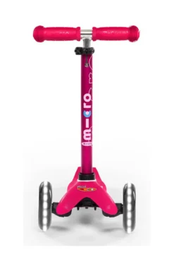 Patinete Mini Deluxe LED · Rosa
