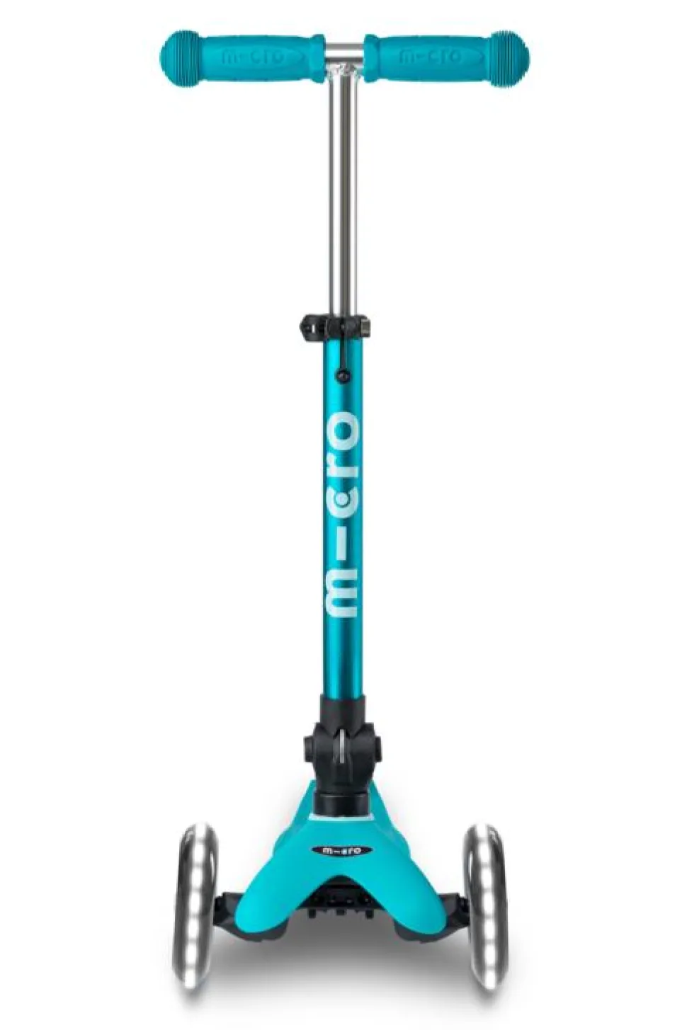 Patinete Mini Deluxe Plegable LED · Aqua