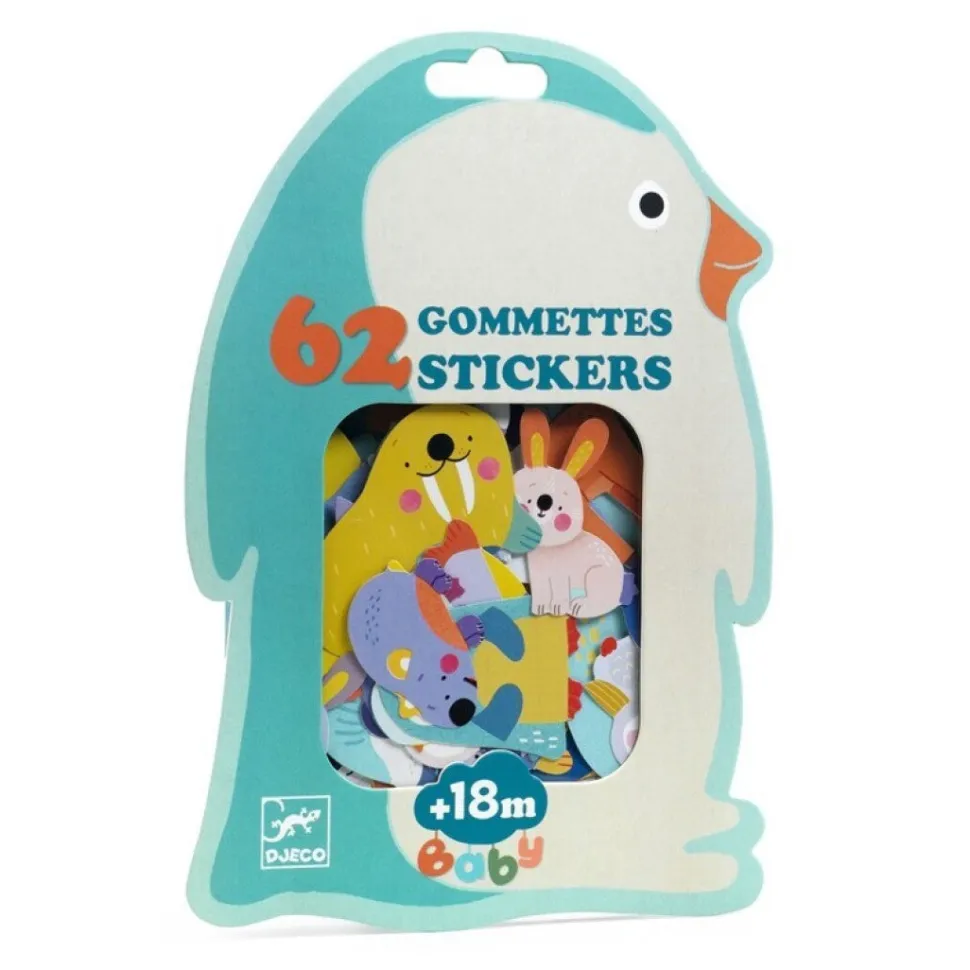 Pegatinas Animales polares · DJECO