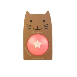 Pelota Glitter Rosa Neon 15 cm · Ratatam