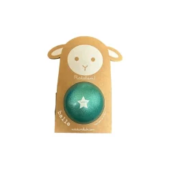 Pelota Glitter Verde 10 cm · Ratatam