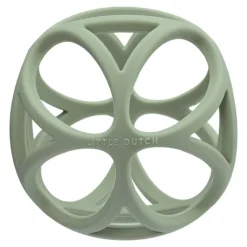 Pelota sensorial silicona verde · Little Dutch