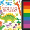 Pinta con los dedos · Dinosaurios