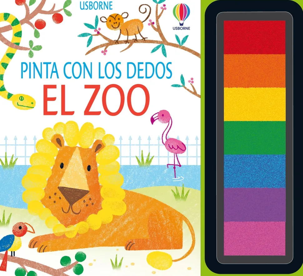 Pinta con los dedos · El Zoo