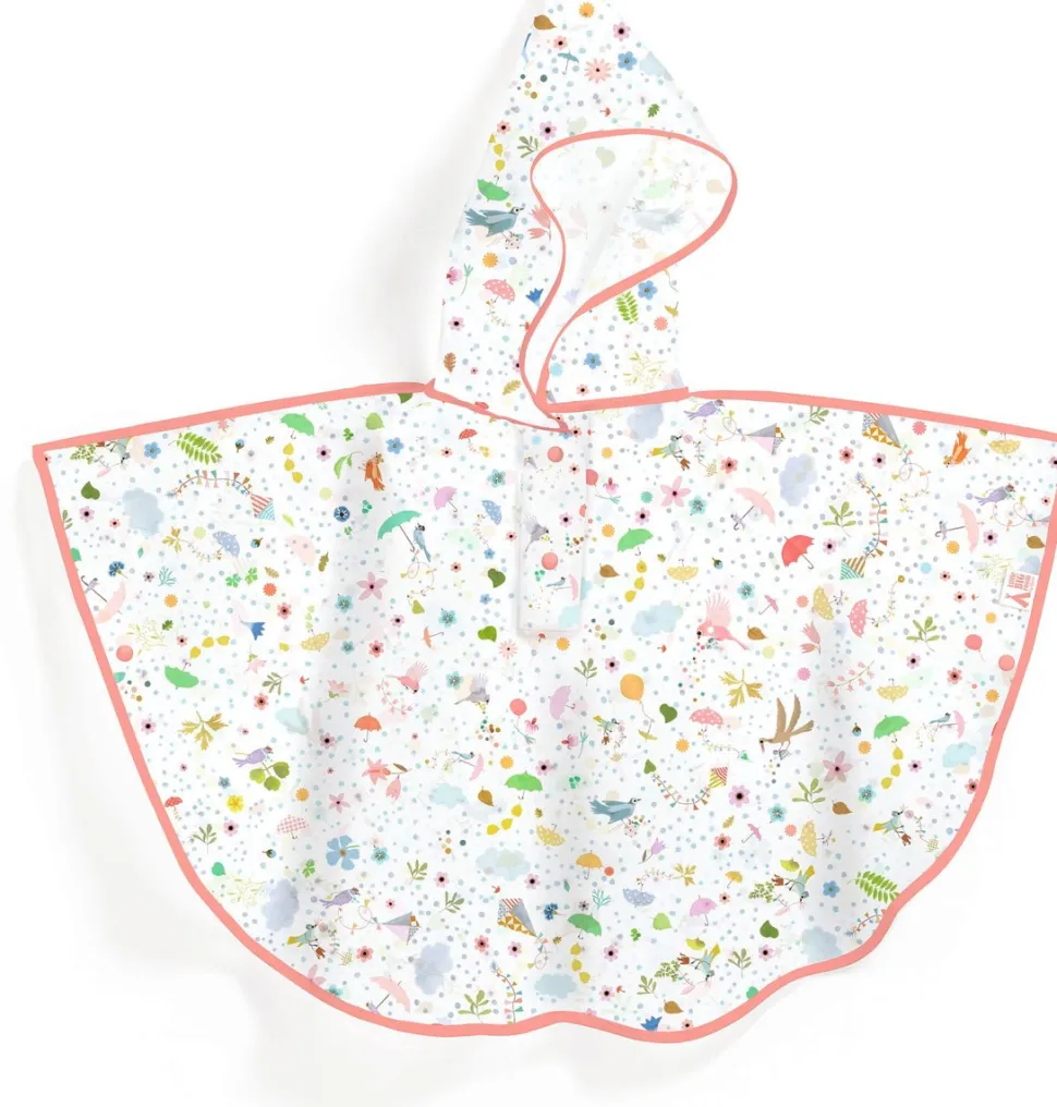 Poncho de Lluvia DJECO · Ligereza S 110-122 cm