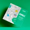 Poster XL Jungla para colorear 100x70 · OMY