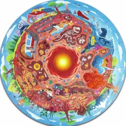 Puzle Mundo Subterráneo · Hape