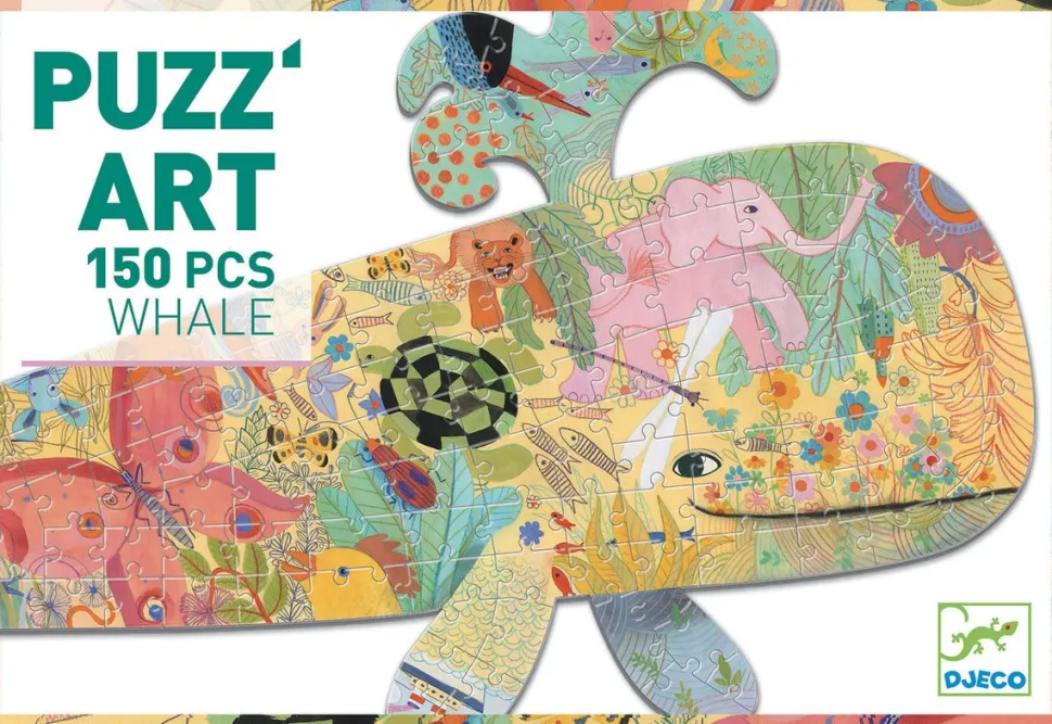Puzzle Art Ballena · Djeco
