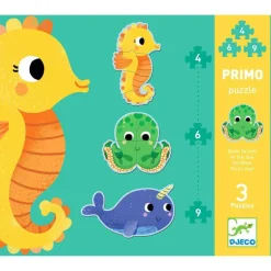 Puzzle Evolutivo en el Mar · DJECO