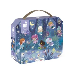 Puzzle Hadas y Nenufares 36 piezas · Janod