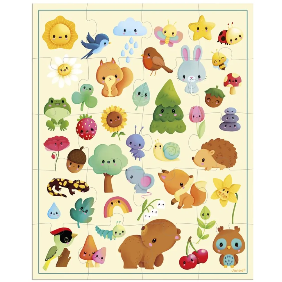 Puzzle La Naturaleza 20 piezas · Janod