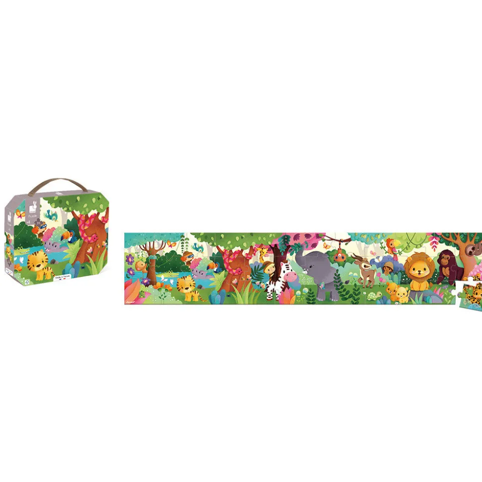 Puzzle Los Animales Salvajes 36 piezas · Janod