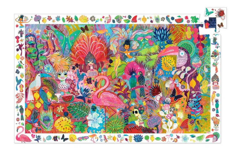 Puzzle Observación · Carnaval de Rio