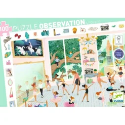 Puzzle Observación · Escuela de baile