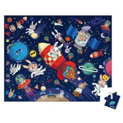Puzzle 54 piezas - Cohete · Janod
