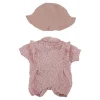 Ropita muñeca rosa flores · Little Dutch