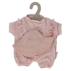Ropita muñeca rosa flores · Little Dutch
