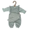 Ropita muñeca verde cuadros · Little Dutch