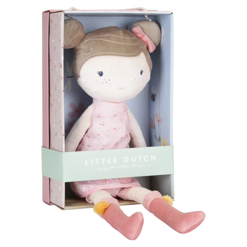Rosa Muñeca Blandita Grande · Little Dutch