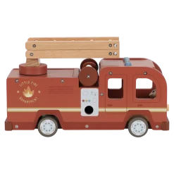 Set Bomberos con camión FSC · Little Dutch