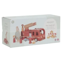 Set Bomberos con camión FSC · Little Dutch