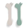Set 2 cucharas silicona Lalee green · Done by Deer