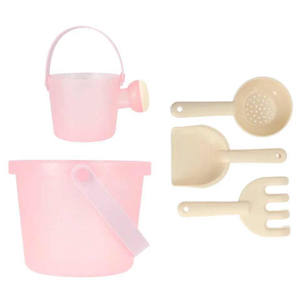 Set de Juguetes de Playa Cubo Glitter