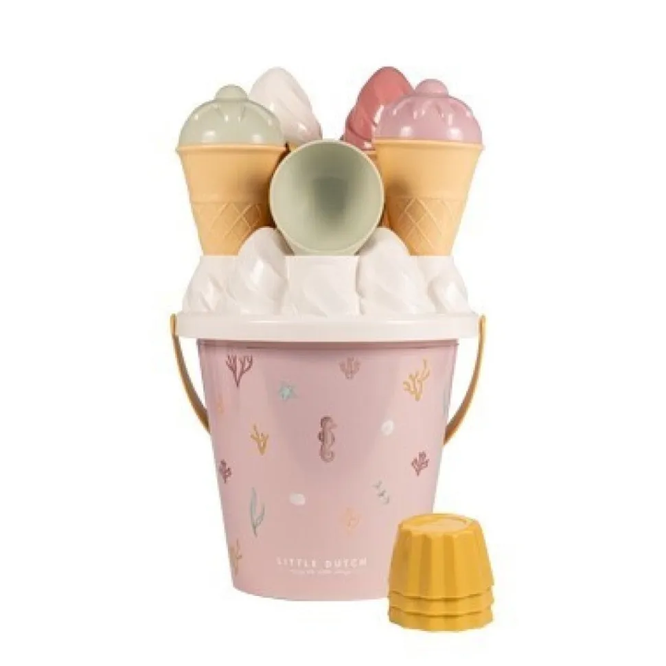Set de Playa Helados Ocean Dreams Rosa · Little Dutch