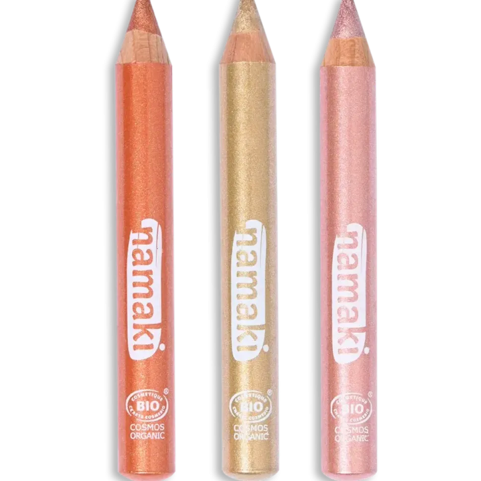 Set 3 Lápices Maquillaje Brillo · Namaki