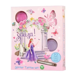 Set tatuajes purpurina Princesas · Souza