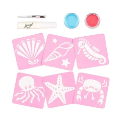 Set tatuajes purpurina Sirenas · Souza